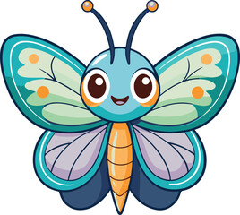 Charming Butterfly Vector Art