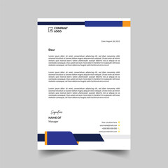 Corporate Smart Clean Business Letterhead Design