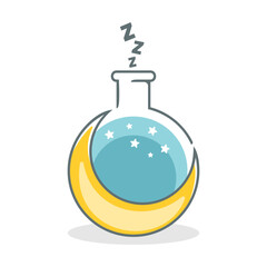 sleep lab logo , formula logo for sleep