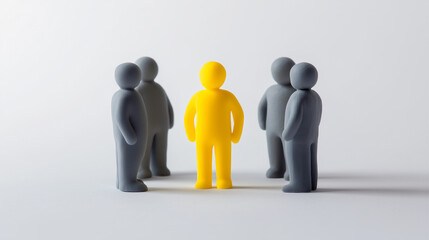 a person who is different from others.