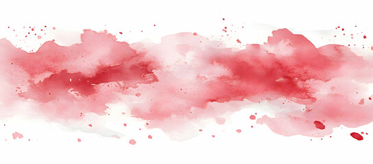 Obraz premium Abstract Red Watercolor Background Texture