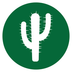 cactus icon logo design