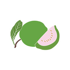 Guava simple logo design