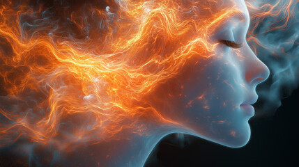 Great influence of emotions on human health.