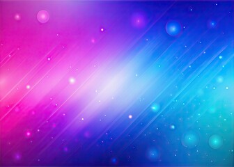 Obraz premium Vibrant blue, purple, and pink hues blend in a grainy, smooth abstract gradient background texture, perfect for eye-catching headers, posters, banners, and backdrops.