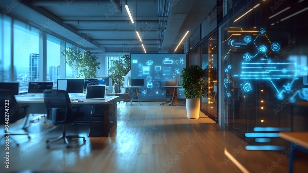 Poster efficient and intelligent iot enabled smart office space with real time occupancy monitoring and dat