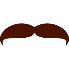 Man Mustache Flat
