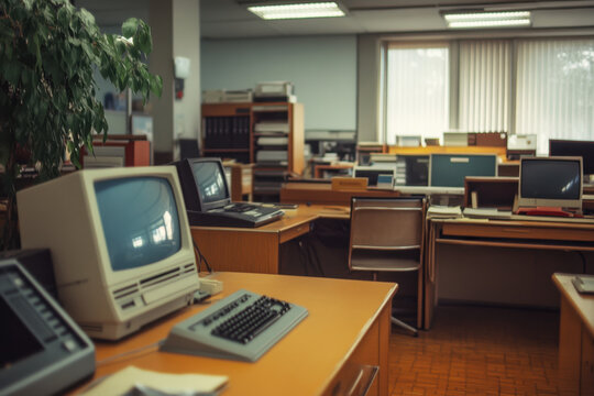 Vintage Office Computers.