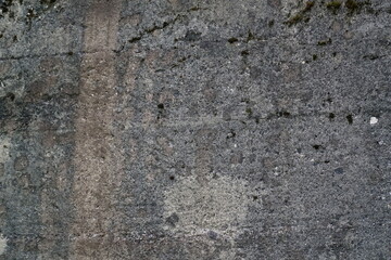 Old, weathered concrete wall