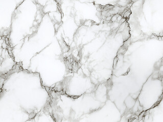 Fototapeta premium White marble texture with gray veins