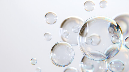 Fototapeta premium Abstract Bubbles Background