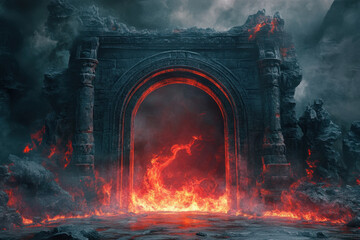 Fire Archway.