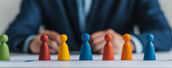 Business manager overseeing a project management office (PMO) to ensure project success