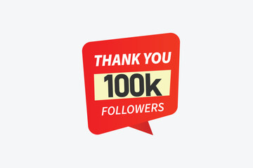 thank you 10K followers  vector illustration social media post  subscribers or followers animation design banner 
