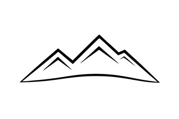 Mountain Logo Vector Art