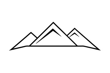 Mountain Logo Vector Art