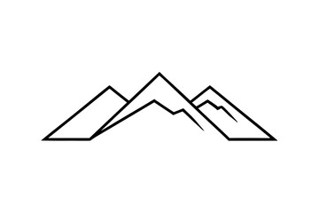 Mountain Logo Vector Art