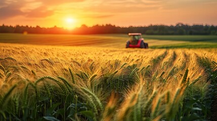 Fototapeta premium Commodity price fluctuations in agriculture, influenced by raw material availability and market trends.