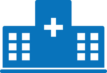 Obraz premium hospital icon vector