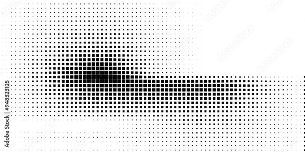 Poster parallelogram halftone design vector of repeating grid art background pattern.