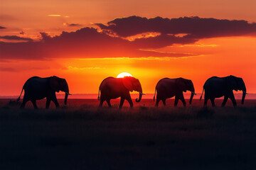 Safari Sunset