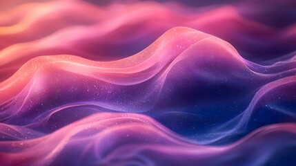 Obraz premium Abstract Pink And Blue Wave Background