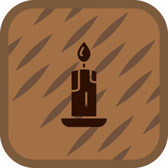 Candle Icon Design
