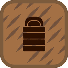 Sleeping bag Icon Design