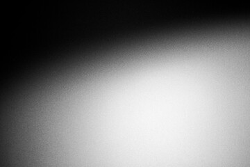 Abstract gradient overlay background Grainy noise texture black and white backdrop Retro film lens light effect composition
