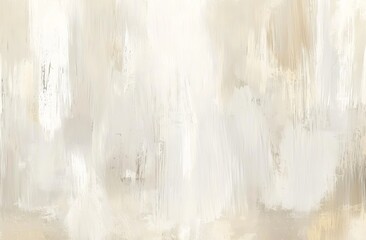 Obraz premium Design bedroom wall or reception room with wallpaper texture background in beige, sepia, and cream tones.