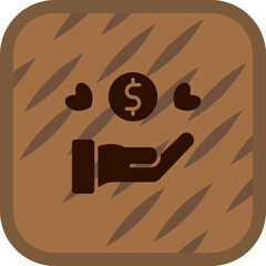 Charity Vector Icon Design