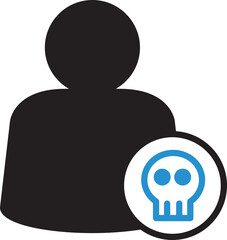 User and Skull Avatar 