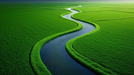 Chemical runoff from agriculture contaminates rivers and lakes