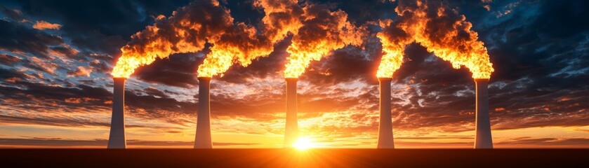 Industrial activities often lead to habitat loss and environmental degradation