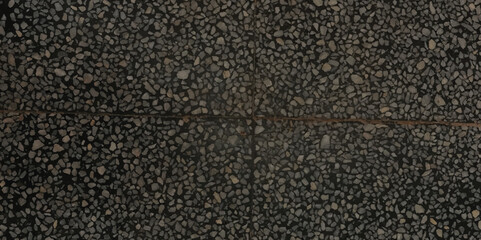 Black paper texture background and terrazzo flooring texture. Distressed Effect. Grunge Background. Vector textured splash effect. Noise, dots and grit Overlay.