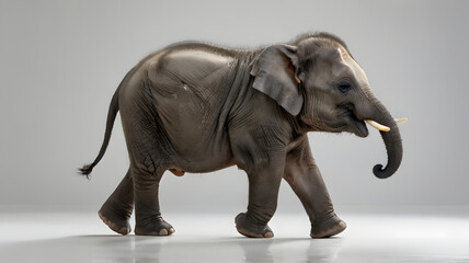 Naklejka premium asian elephant