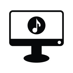 Computer music icon