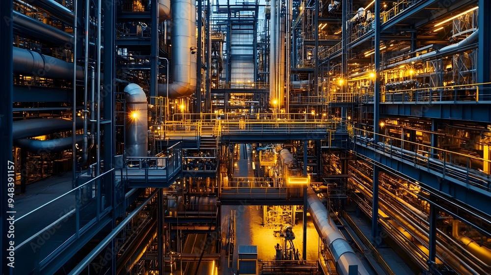 Poster streamlined iot enabled smart factory optimizing production workflows for increased efficiency and p