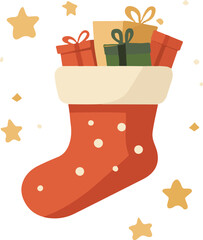 Christmas Stocking Full of Gifts