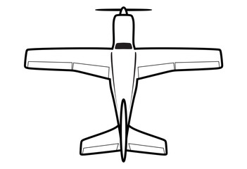 Airplane Cessna.eps
