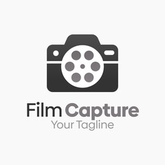 Film Capture Logo Design Template. Good for Business, Agency, Community and Organization