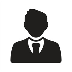 Businessman, officer icon