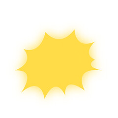 Boom comic sale glow effect