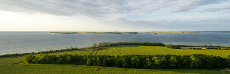 Poel Island in Northern Germany from the air