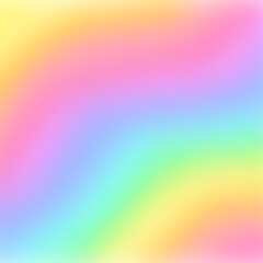 Blurred bright colors mesh background. Colorful rainbow gradient. Seamless event banner template. Eps 10