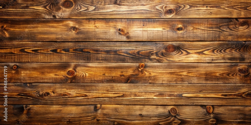 Poster rustic brown wooden background with natural textures and grain patterns