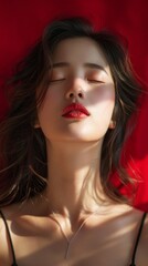 Fototapeta premium Tranquil Beauty Basking in Sunlight