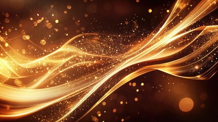 Vibrant abstract brown backdrop featuring shimmering elements