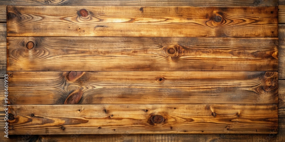 Poster A rustic wooden board texture perfect for backgrounds or design projects