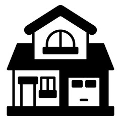House Solid Black